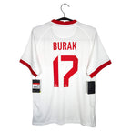 2020-21 Turkey Home Shirt Burak #17 - back view