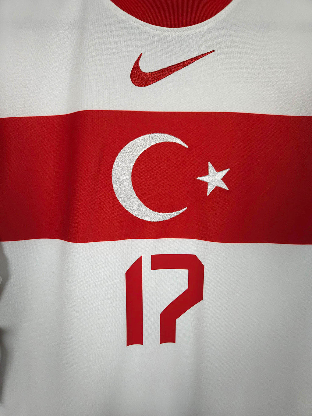 2020-21 Turkey Home Shirt Burak #17 - detailed view