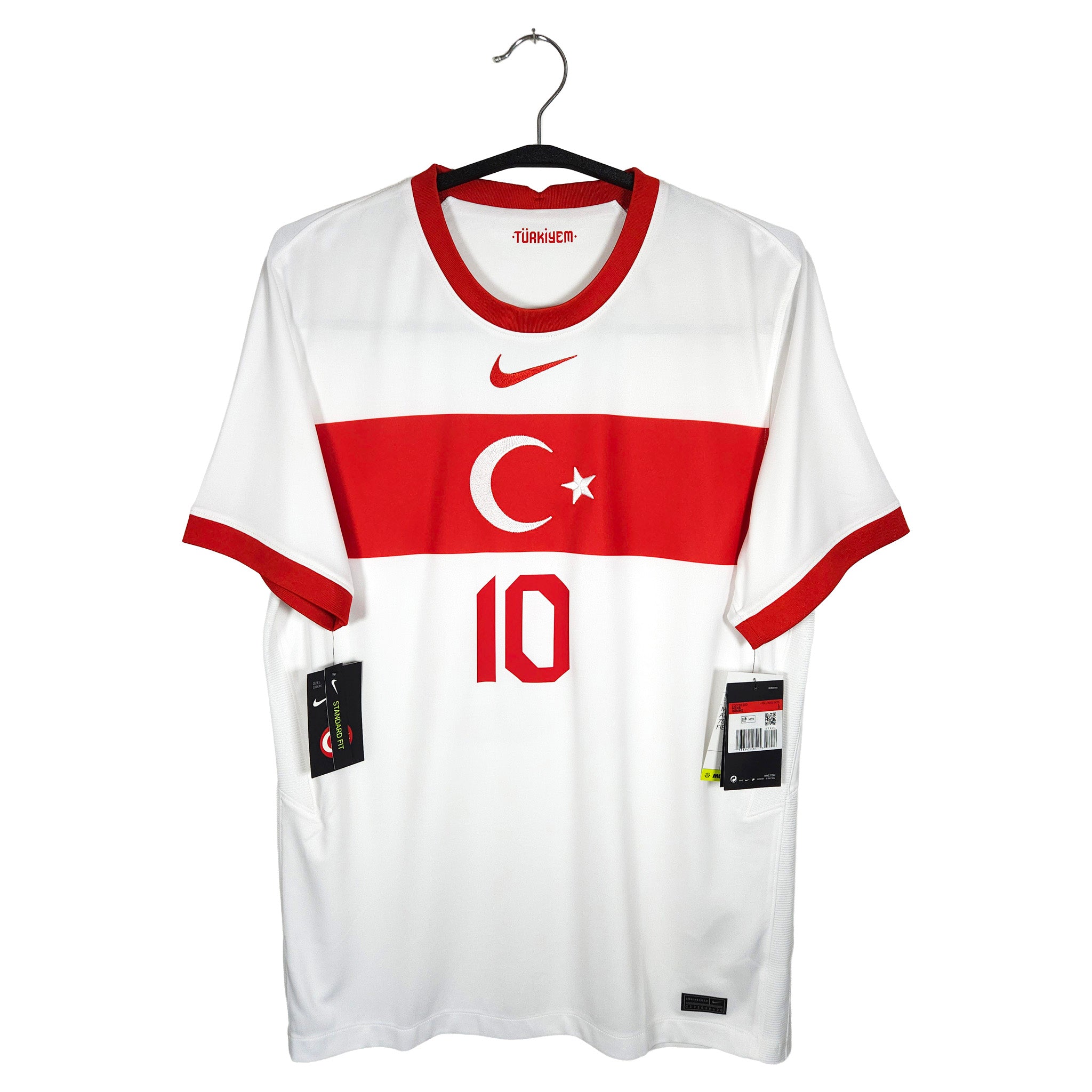 2020-21 Turkije Thuisshirt Çalhanoğlu #10
