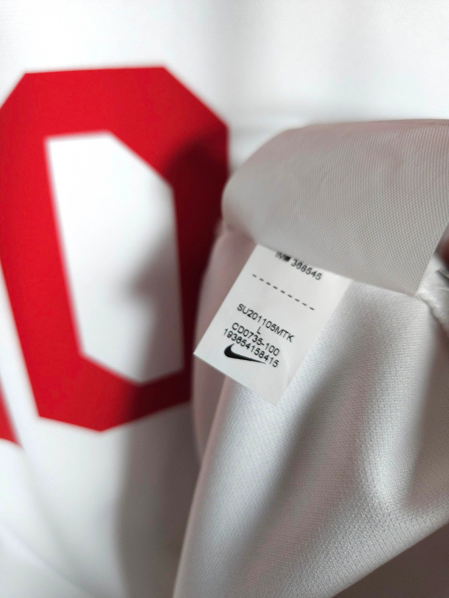2020-21 Turkije Thuisshirt Çalhanoğlu #10
