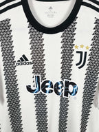 2022-23 Juventus thuisshirt - detailfoto