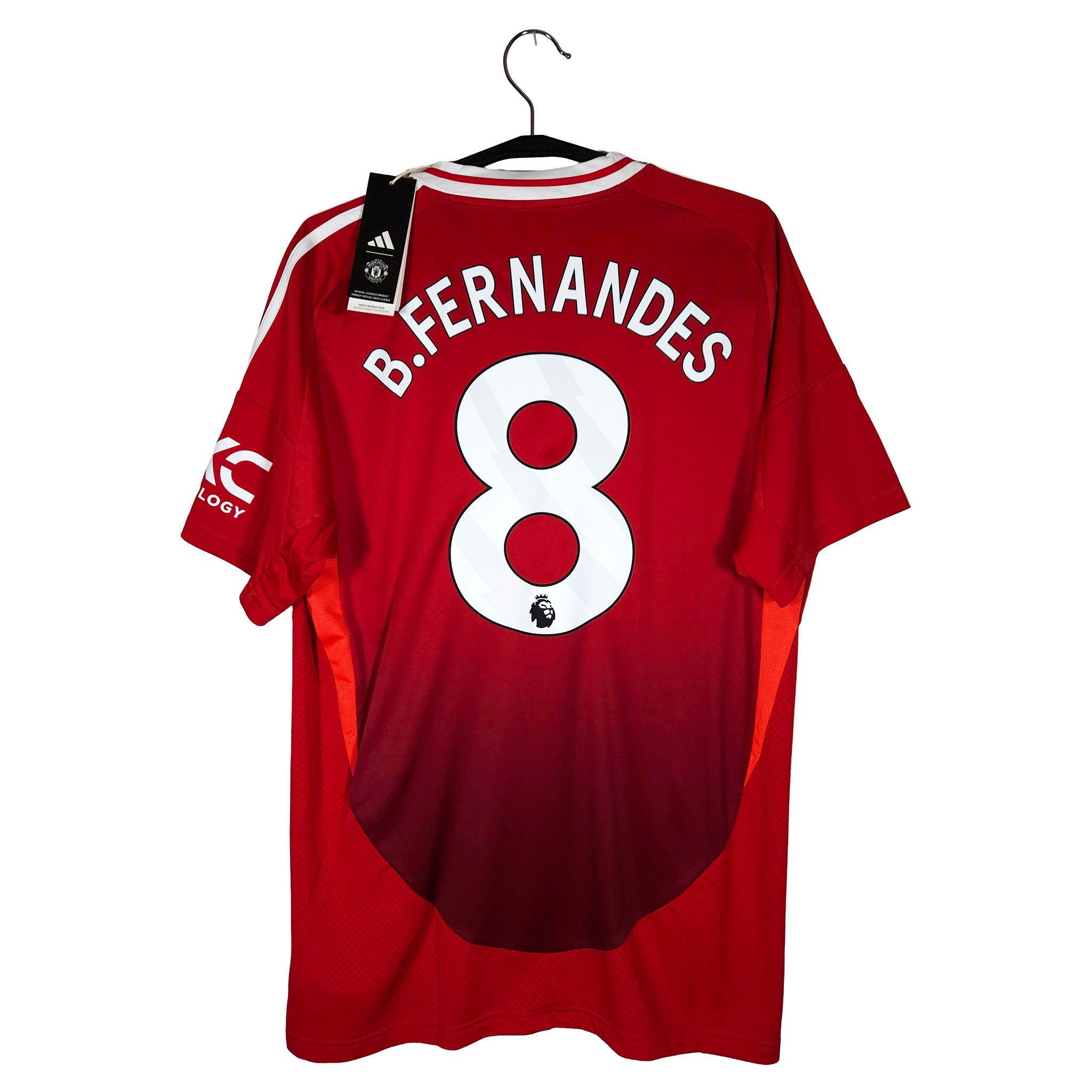 2024-25 Manchester United Thuisshirt B. Fernandes #8