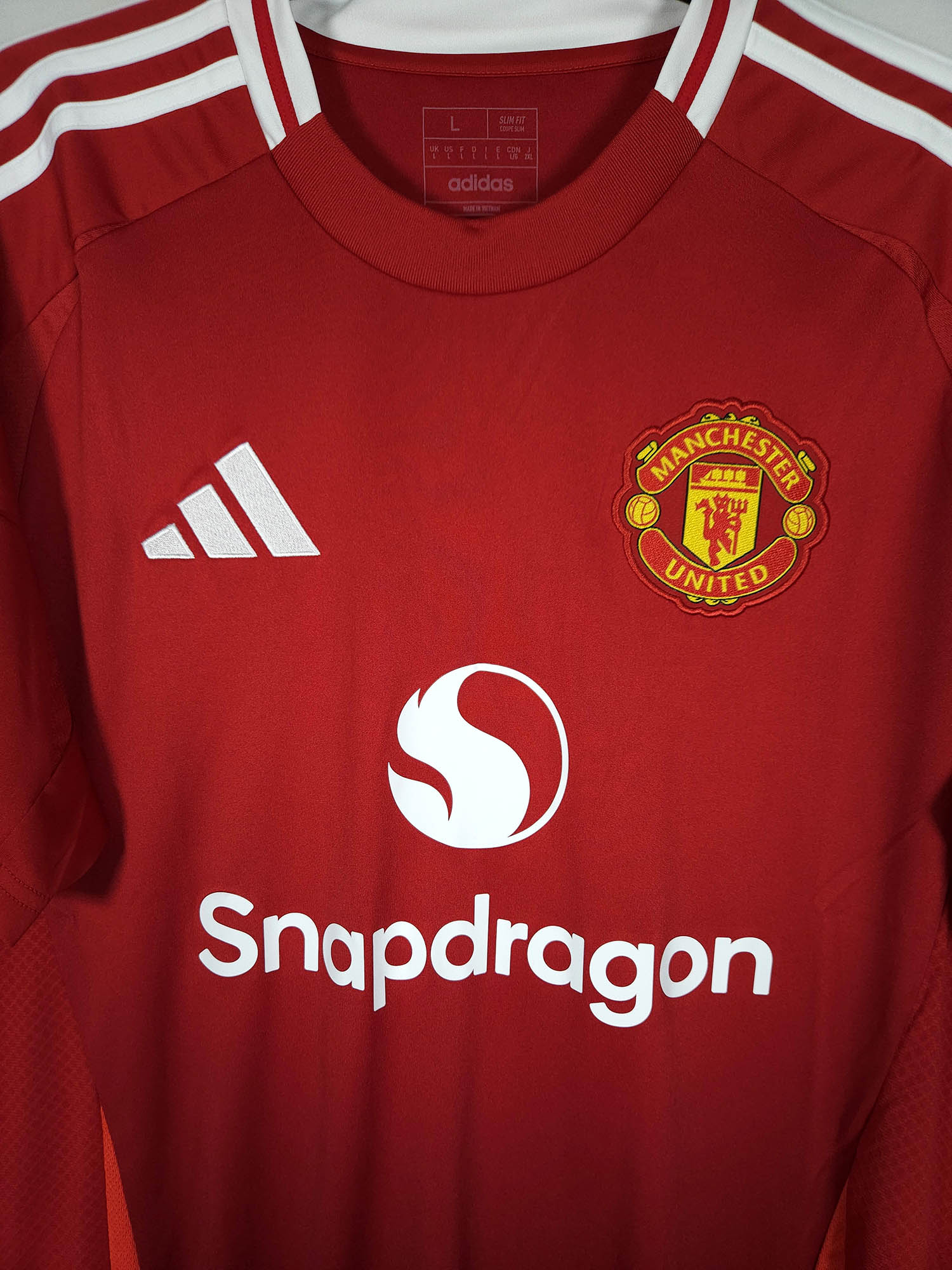 2024-25 Manchester United Thuisshirt B. Fernandes #8