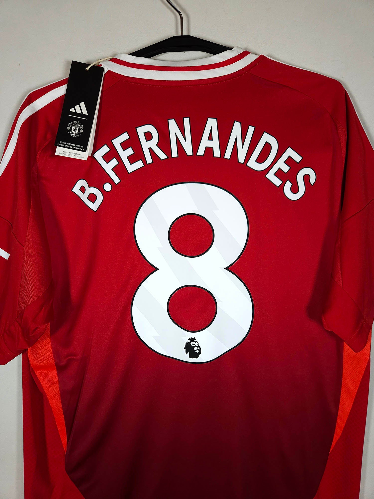 2024-25 Manchester United Thuisshirt B. Fernandes #8