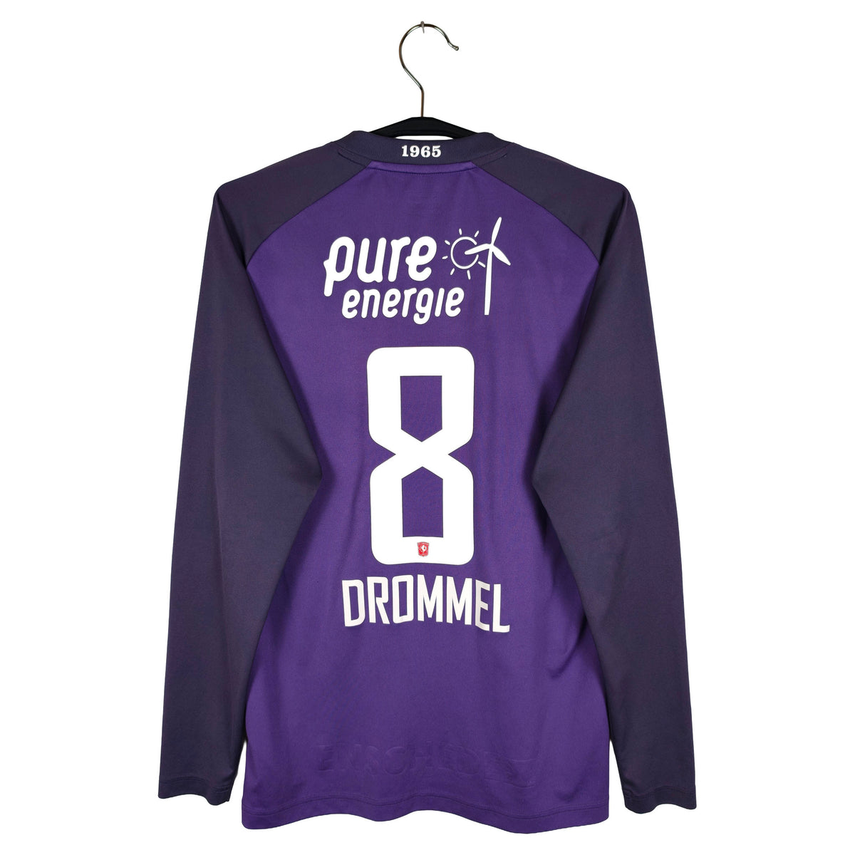 2019-20 Twente Goalkeeper Shirt Drommel #8 - back view