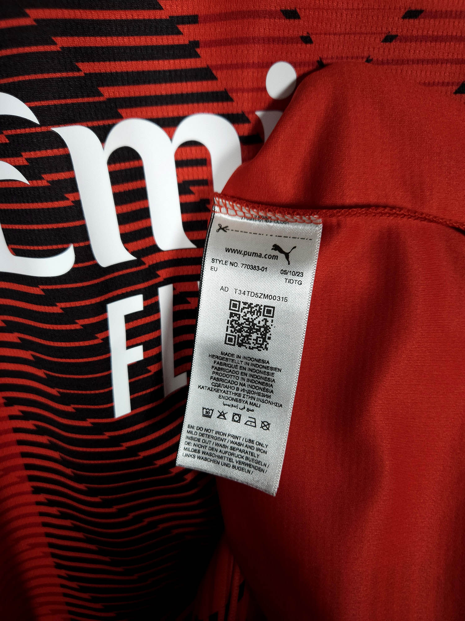 2023-24 AC Milan Thuisshirt
