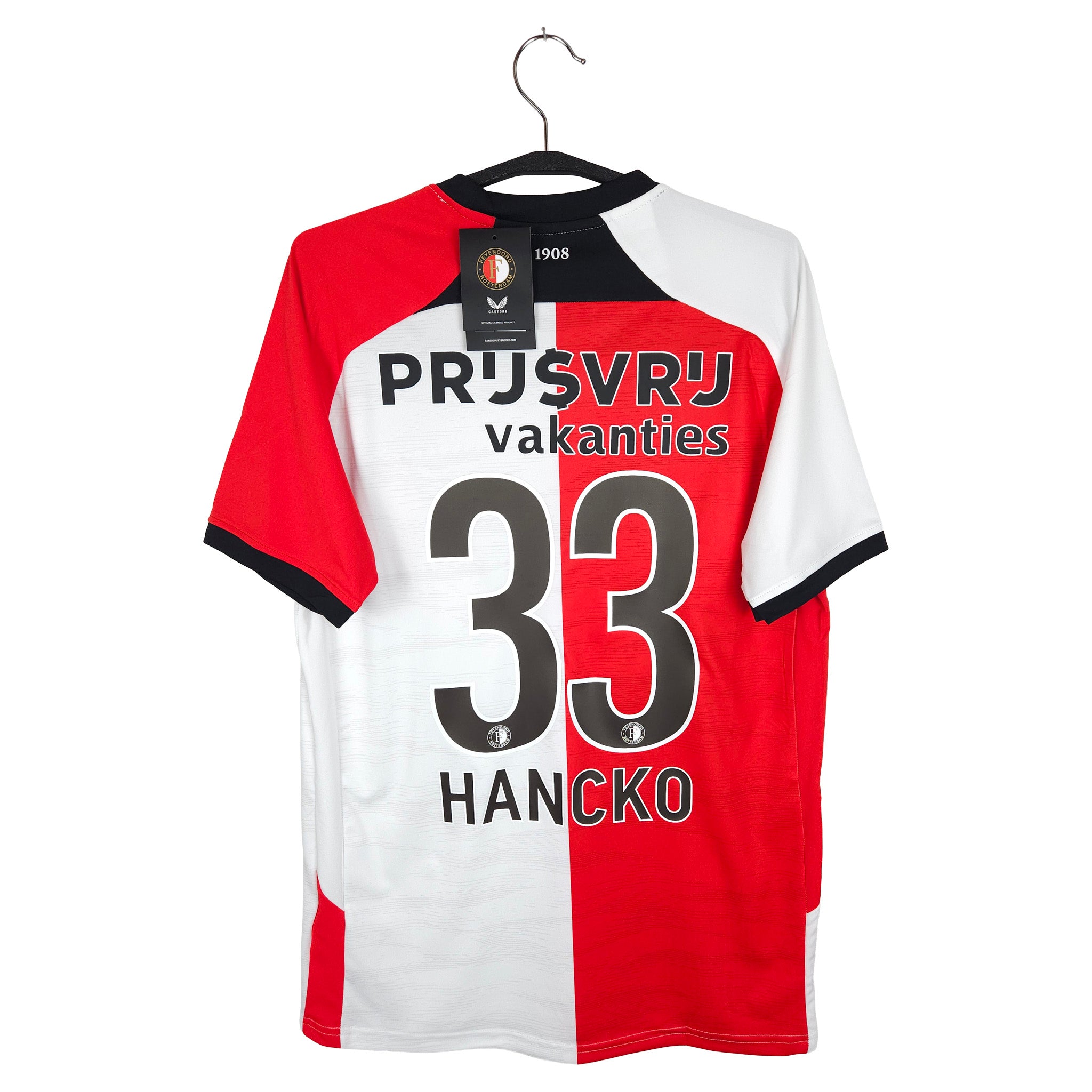 2024-25 Feyenoord Home Shirt Hancko #33