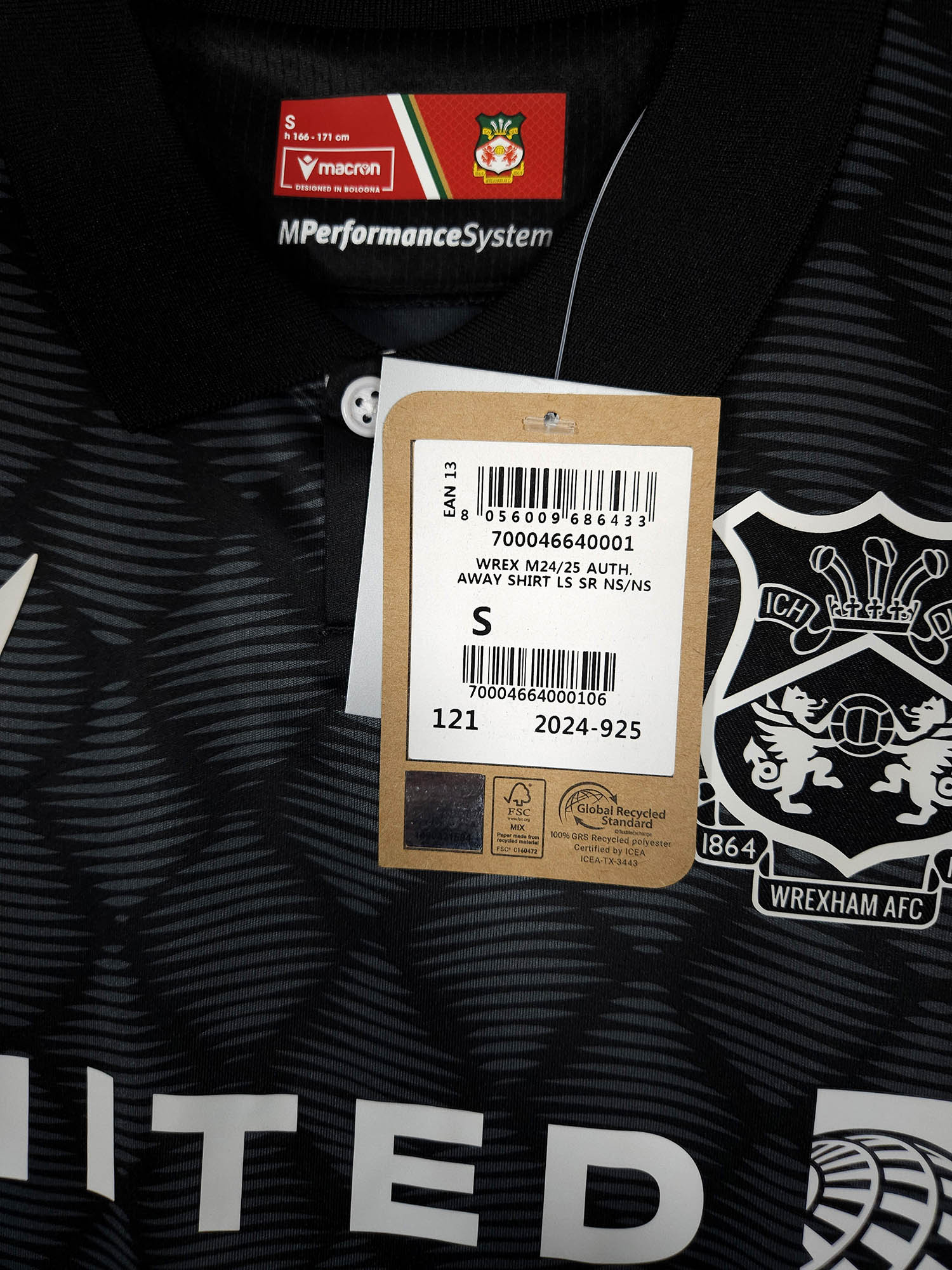 2024-25 Wrexham Uitshirt Long Sleeve