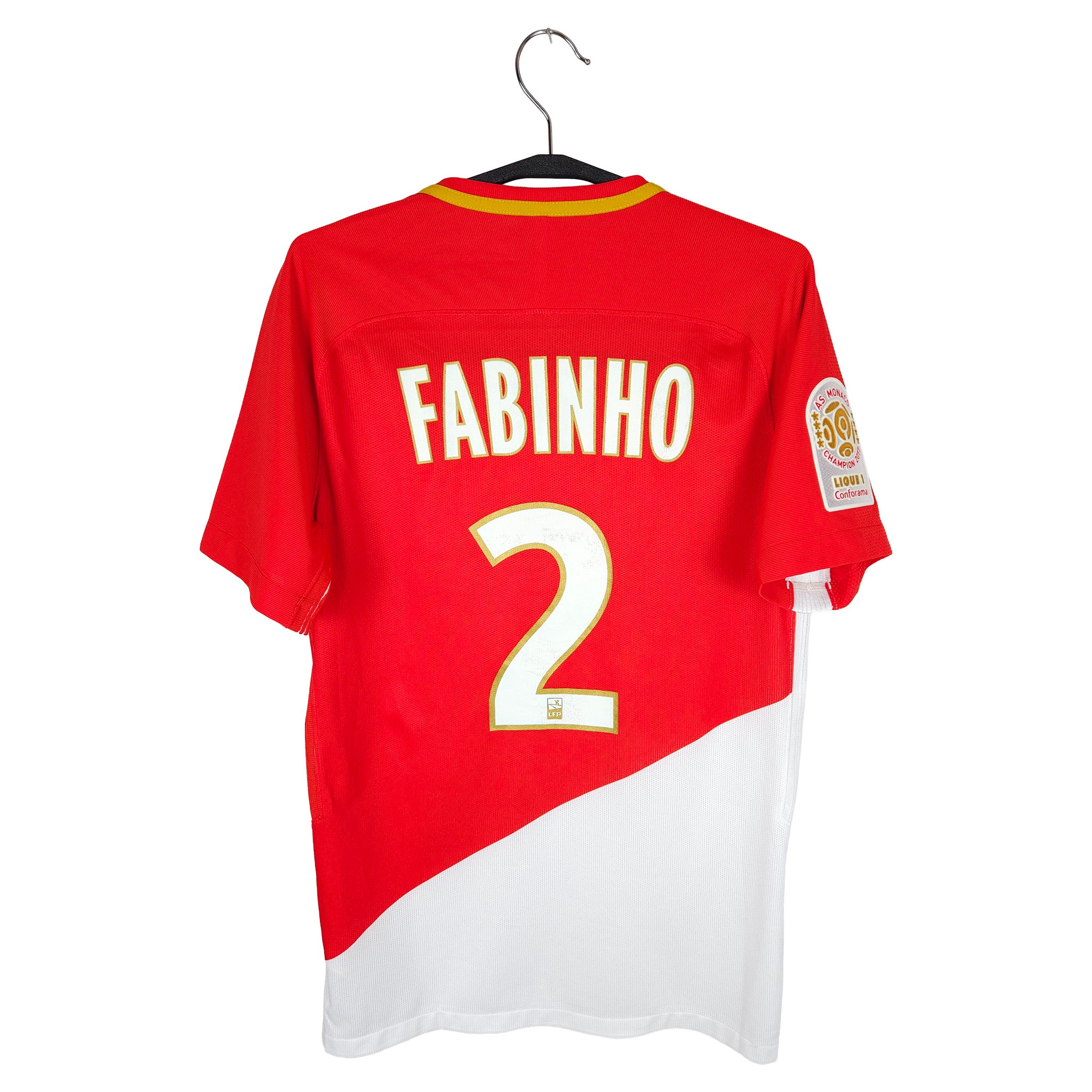 2017-18 AS Monaco thuisshirt Fabinho #2 (Pro)