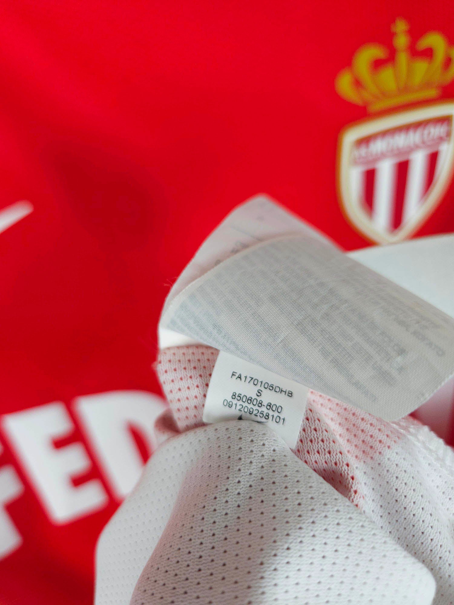 2017-18 AS Monaco thuisshirt Fabinho #2 (Pro)