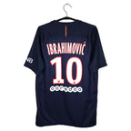 2016-17 Paris Saint-Germain Home Shirt Ibrahimovic #10 - back view