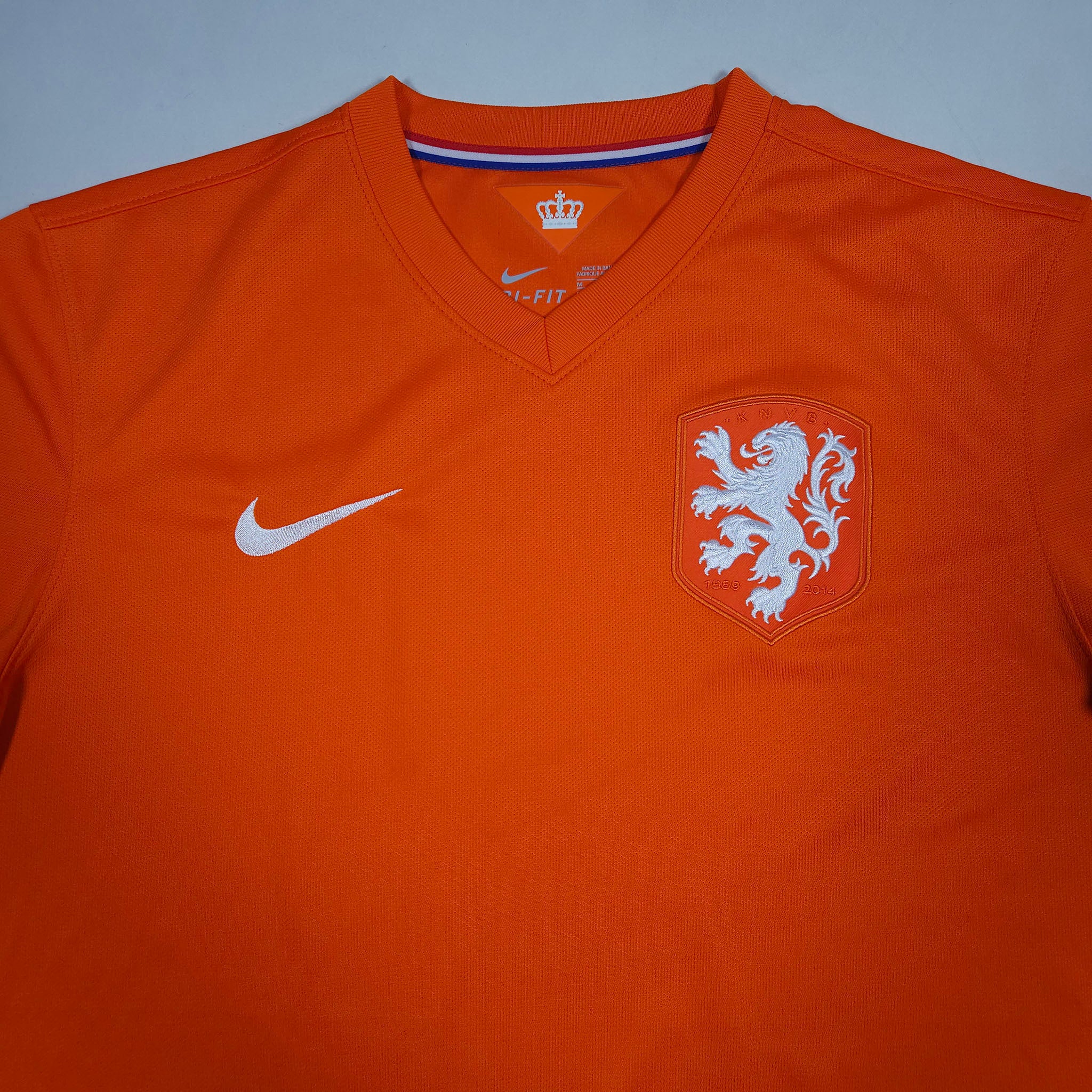 2014-15 Netherlands Home Shirt detailed view 1