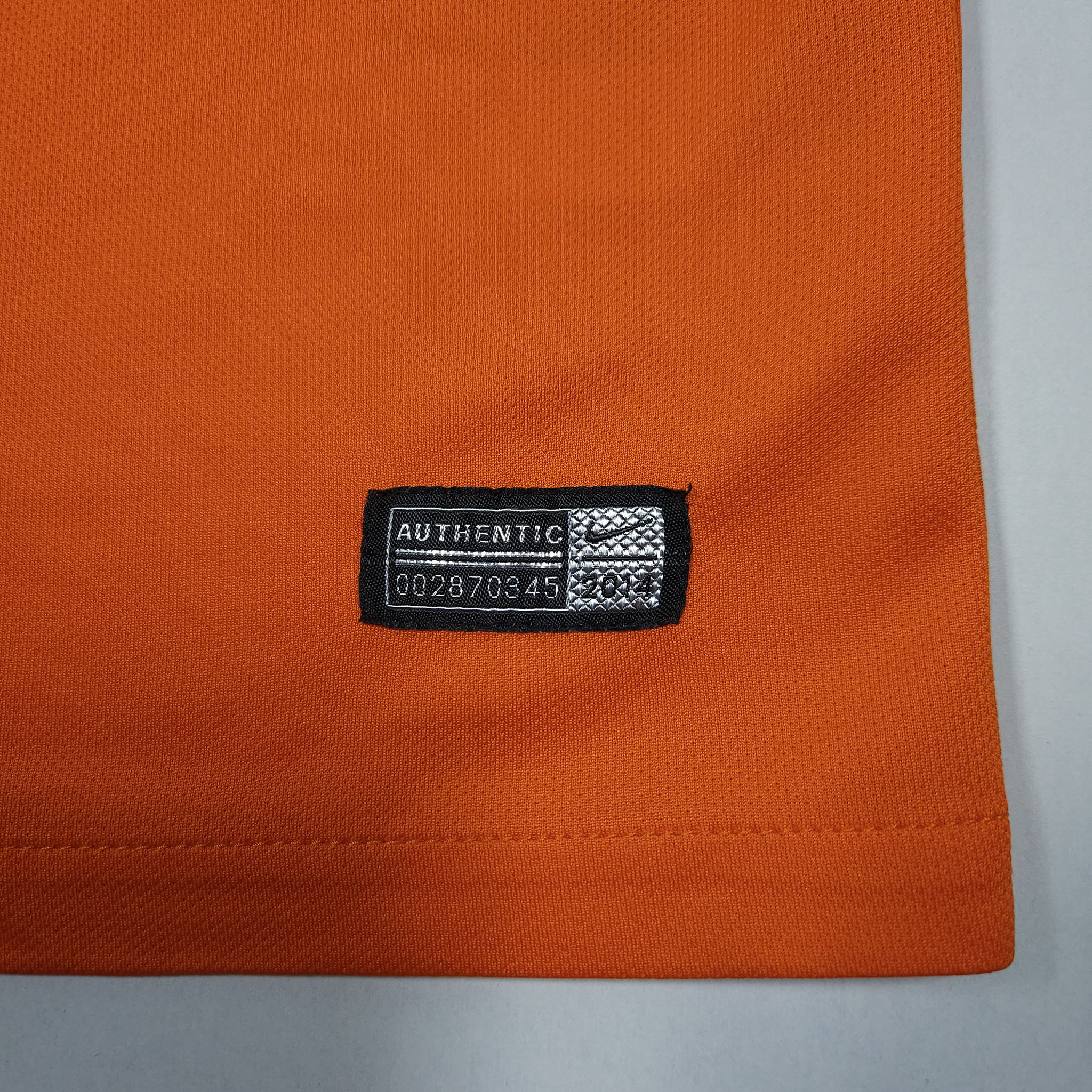 2014-15 Netherlands Home Shirt detailed view 4