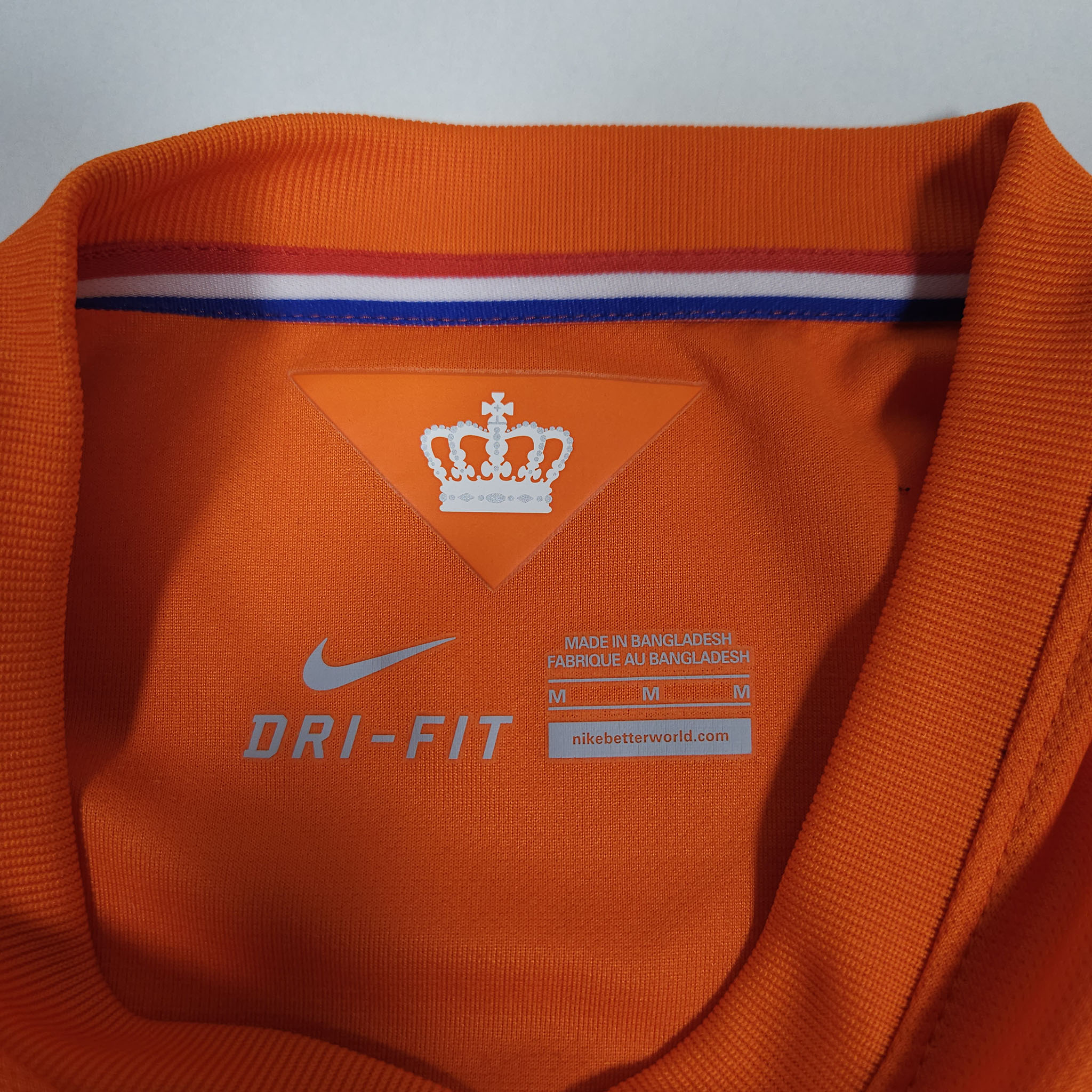 2014-15 Netherlands Home Shirt detailed view 6