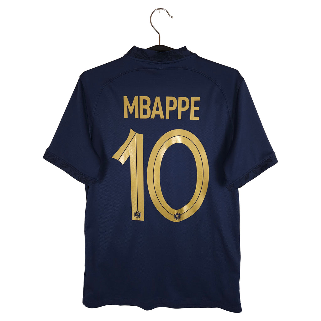 2022-23 Frankrijk thuisshirt Mbappé #10