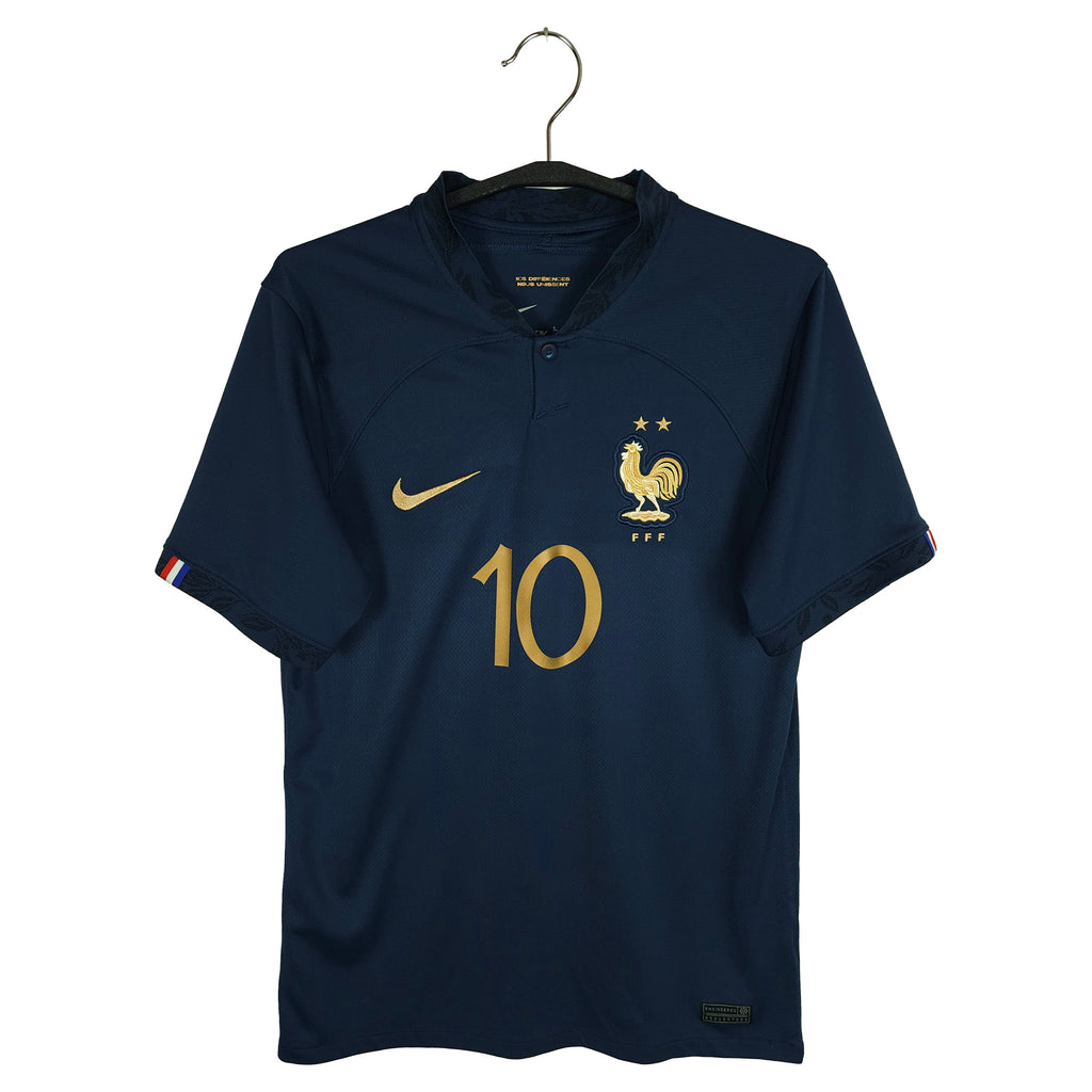 2022-23 Frankrijk thuisshirt Mbappé #10