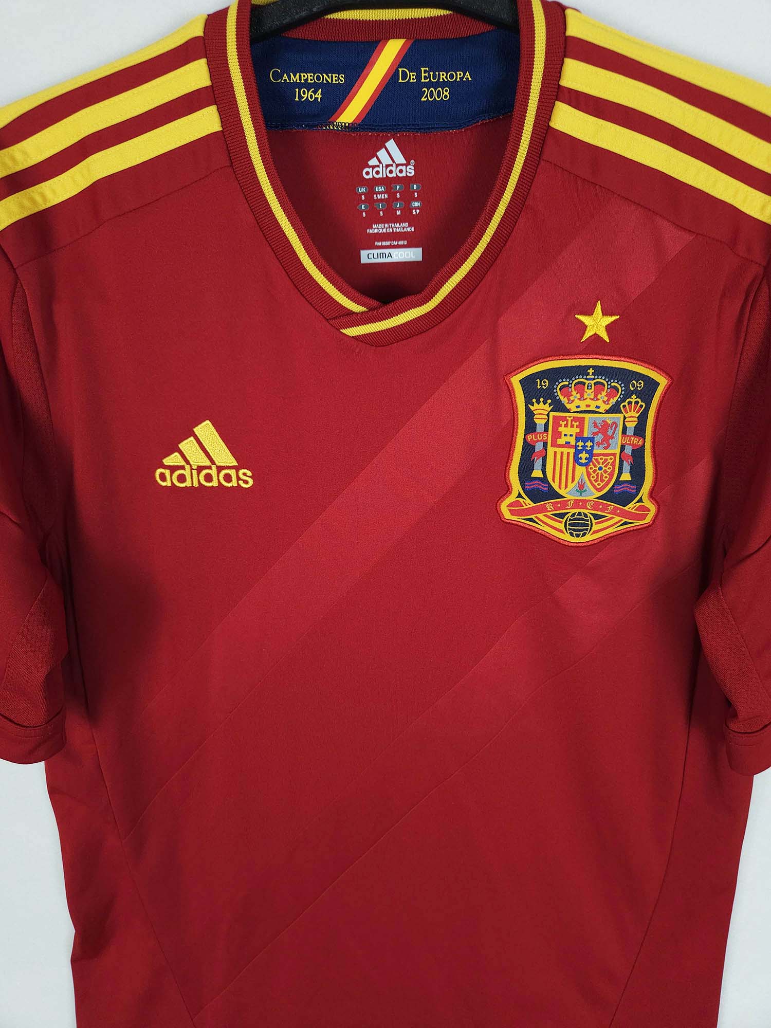 2011-12 Spanje thuisshirt