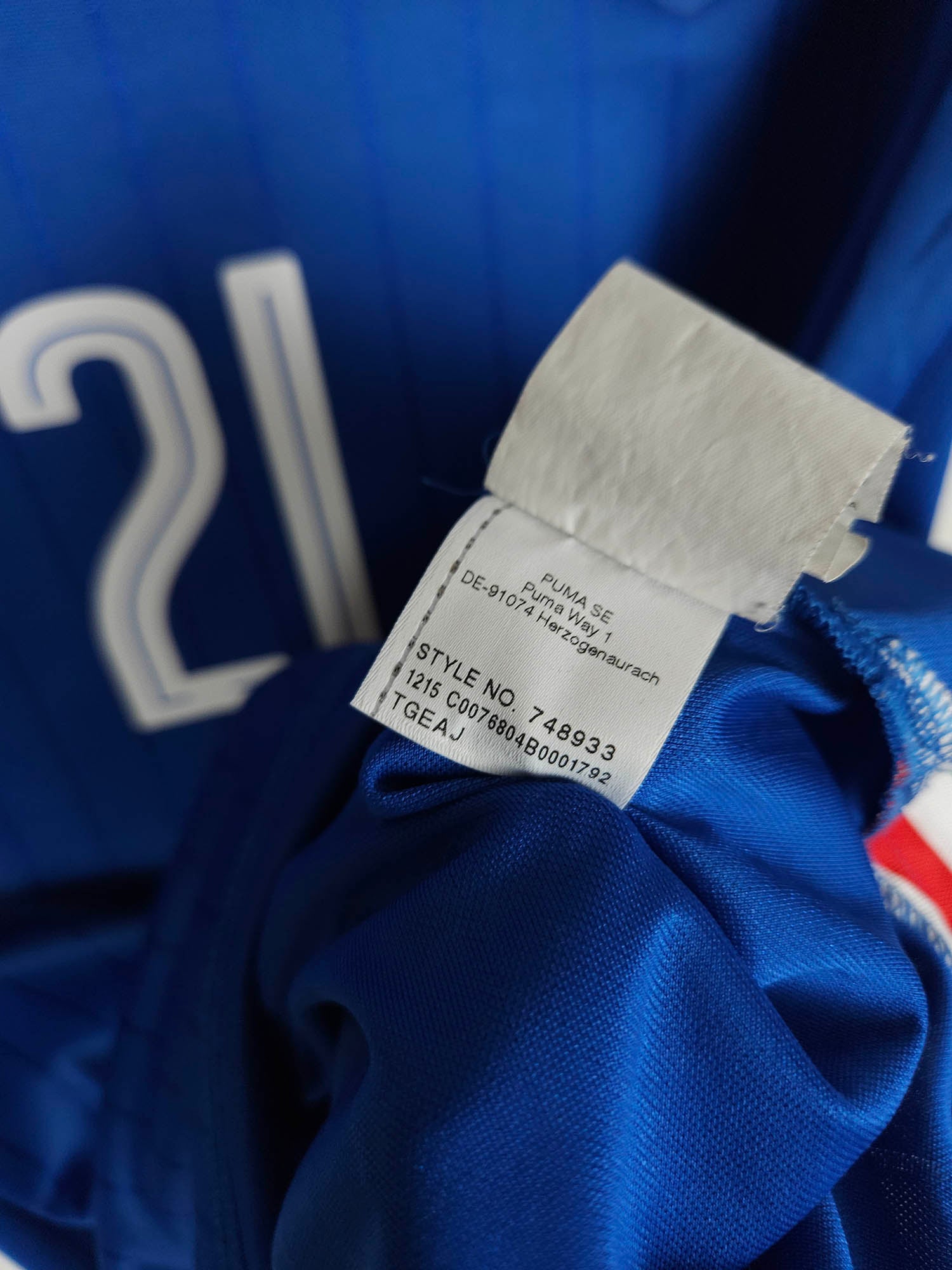 2016-17 Italy Home Shirt Pirlo #21