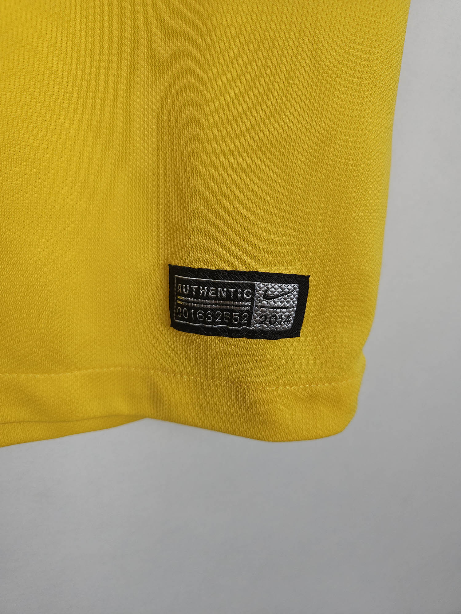 2014-15 Brazilië Thuisshirt Neymar Jr #10