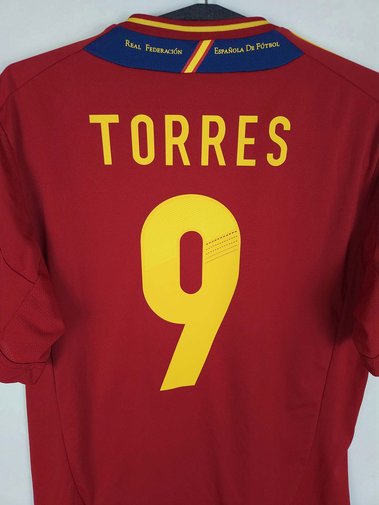 2012-13 Spanje Thuisshirt Torres #9