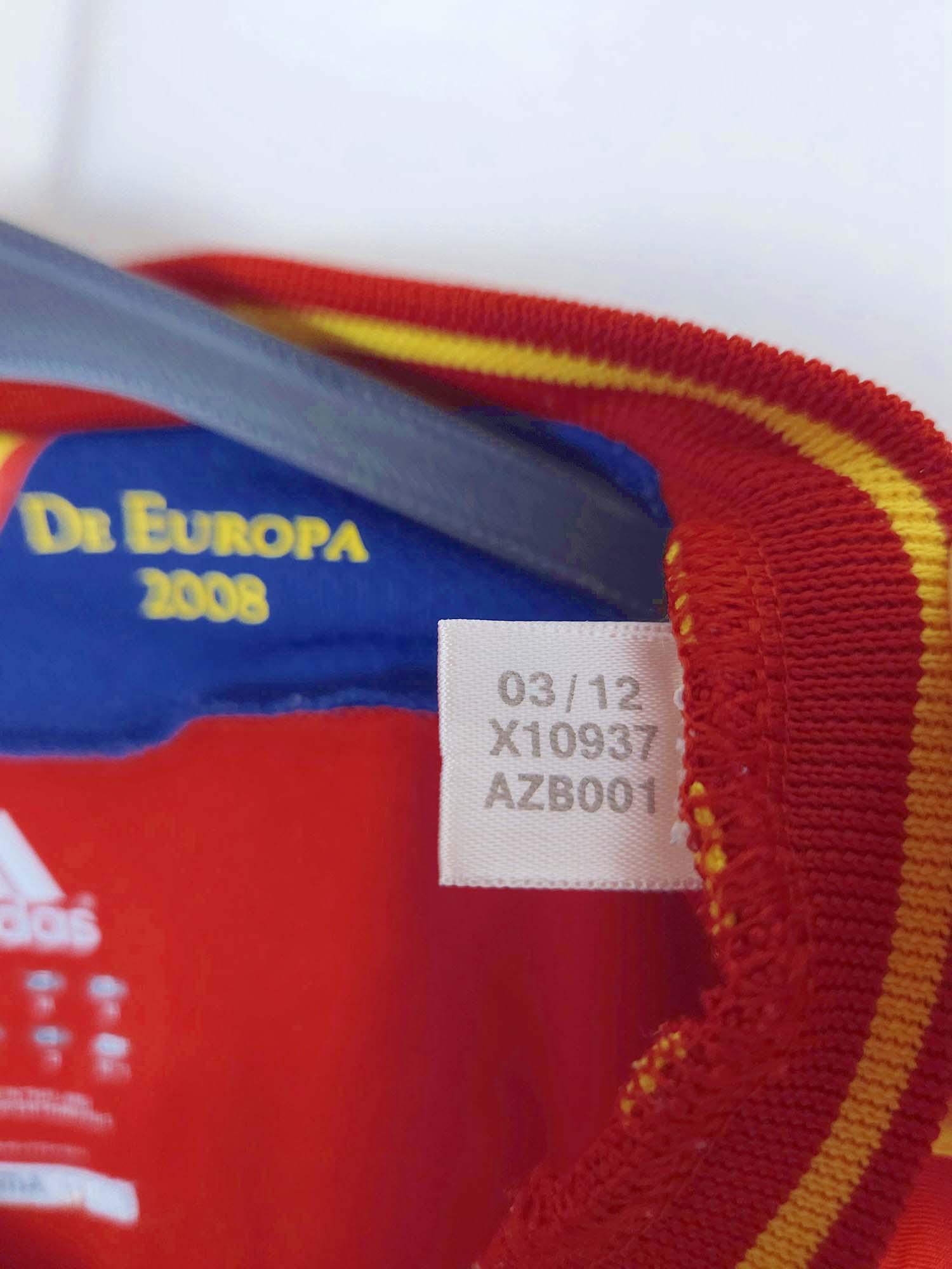 2012-13 Spanje Thuisshirt Torres #9