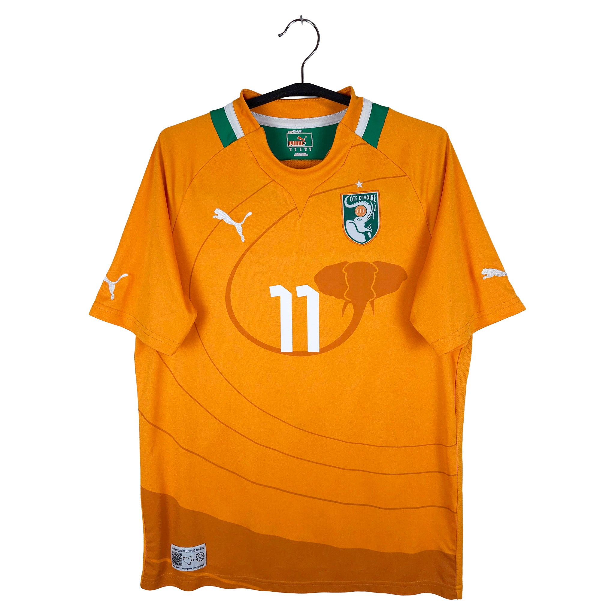 2012-13 Ivoorkust thuisshirt Drogba #11