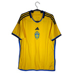 2022-23 Sweden Home Shirt - front view