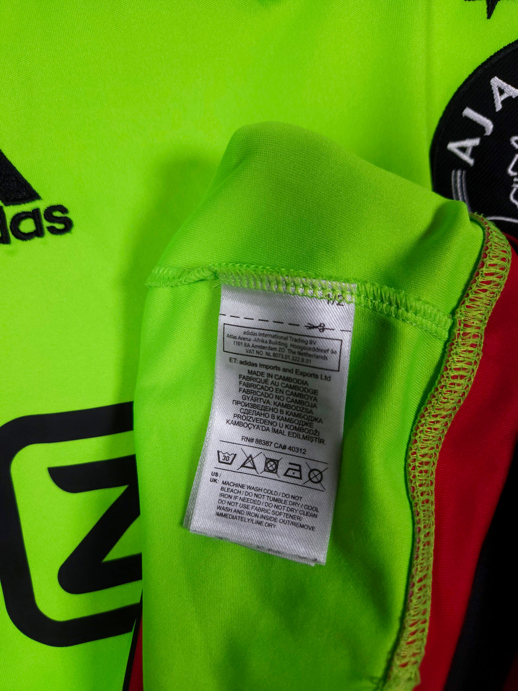 2015-16 Ajax Away Shirt