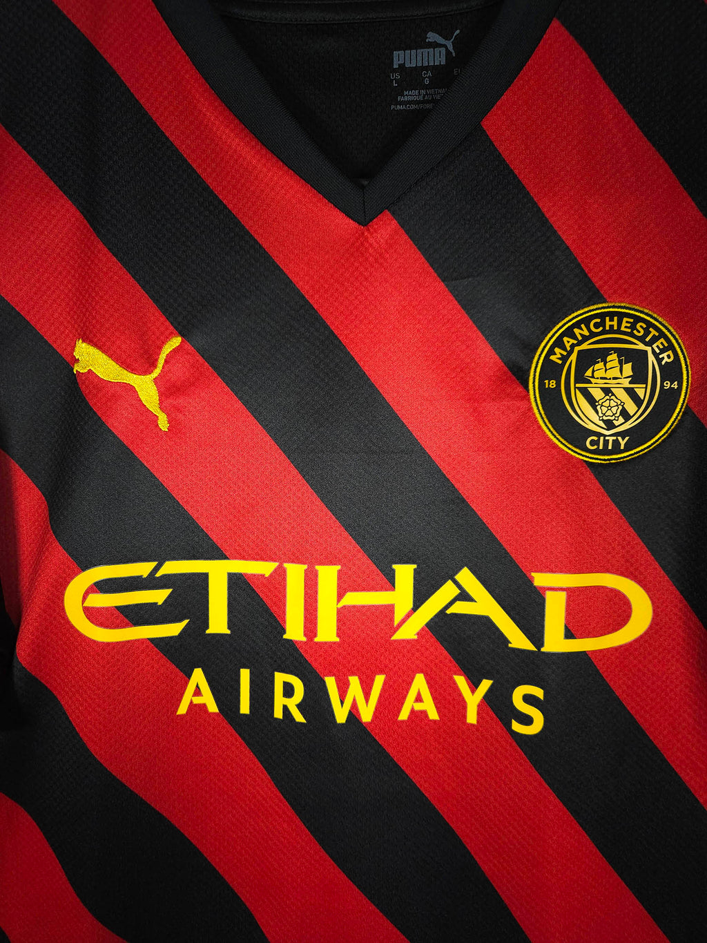 2022-23 Manchester City Away Shirt Haaland #9