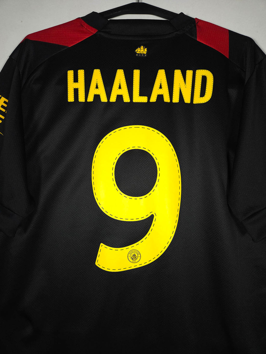 2022-23 Manchester City Away Shirt Haaland #9