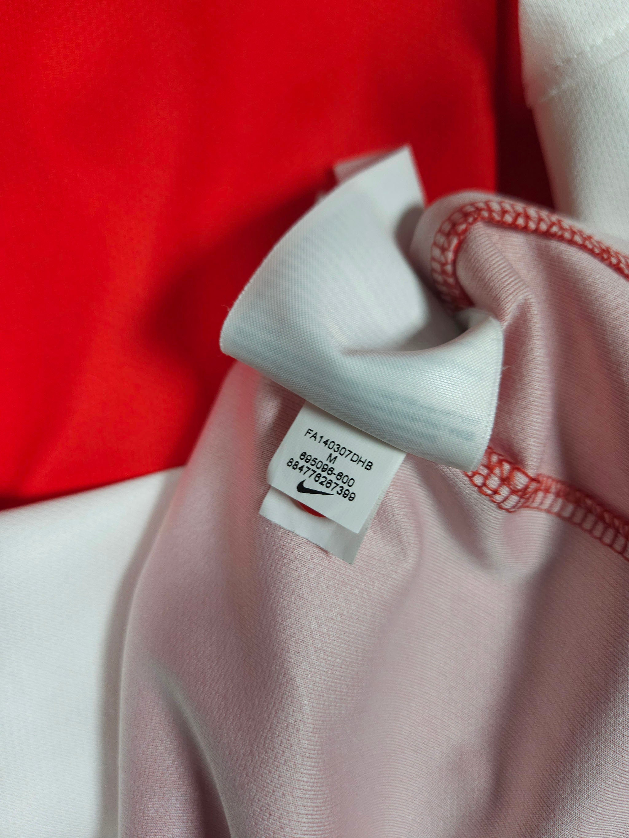 2014-15 AS Monaco Home Shirt detailed view 6