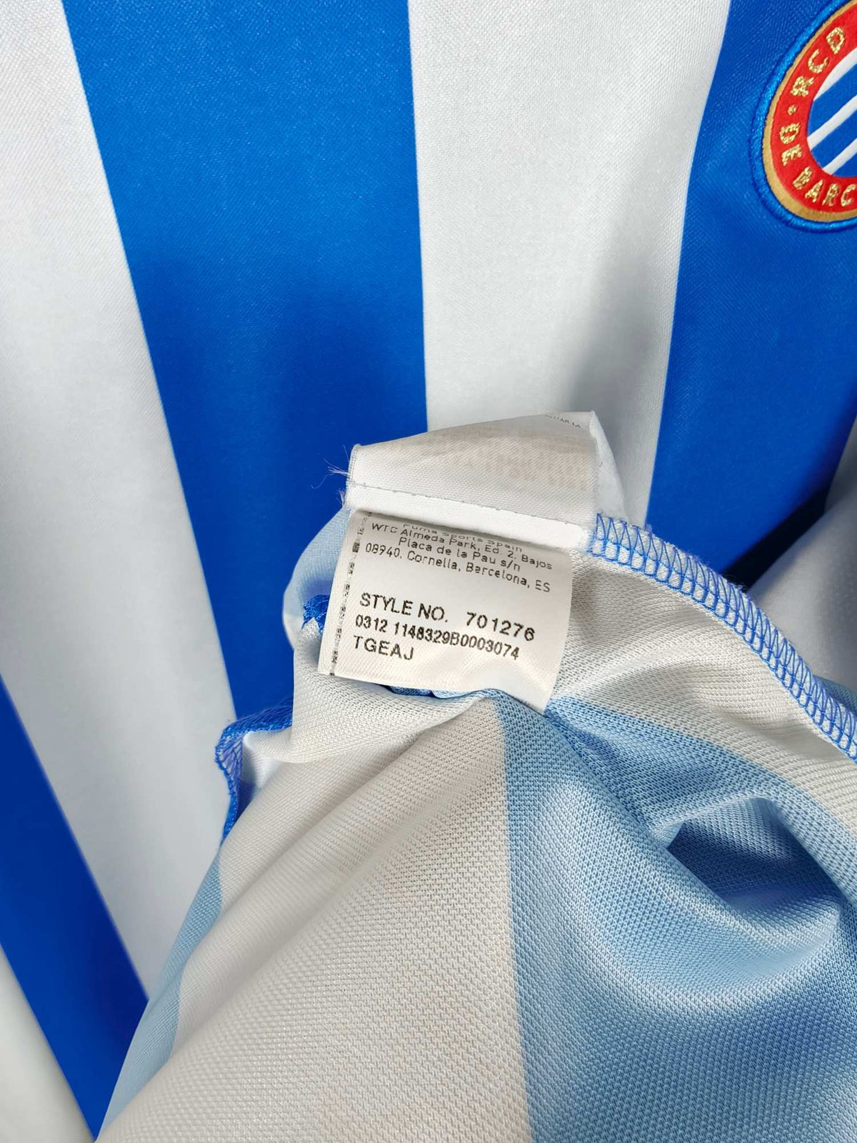 2014-15 Espanyol Home Shirt (LS) - detailed view