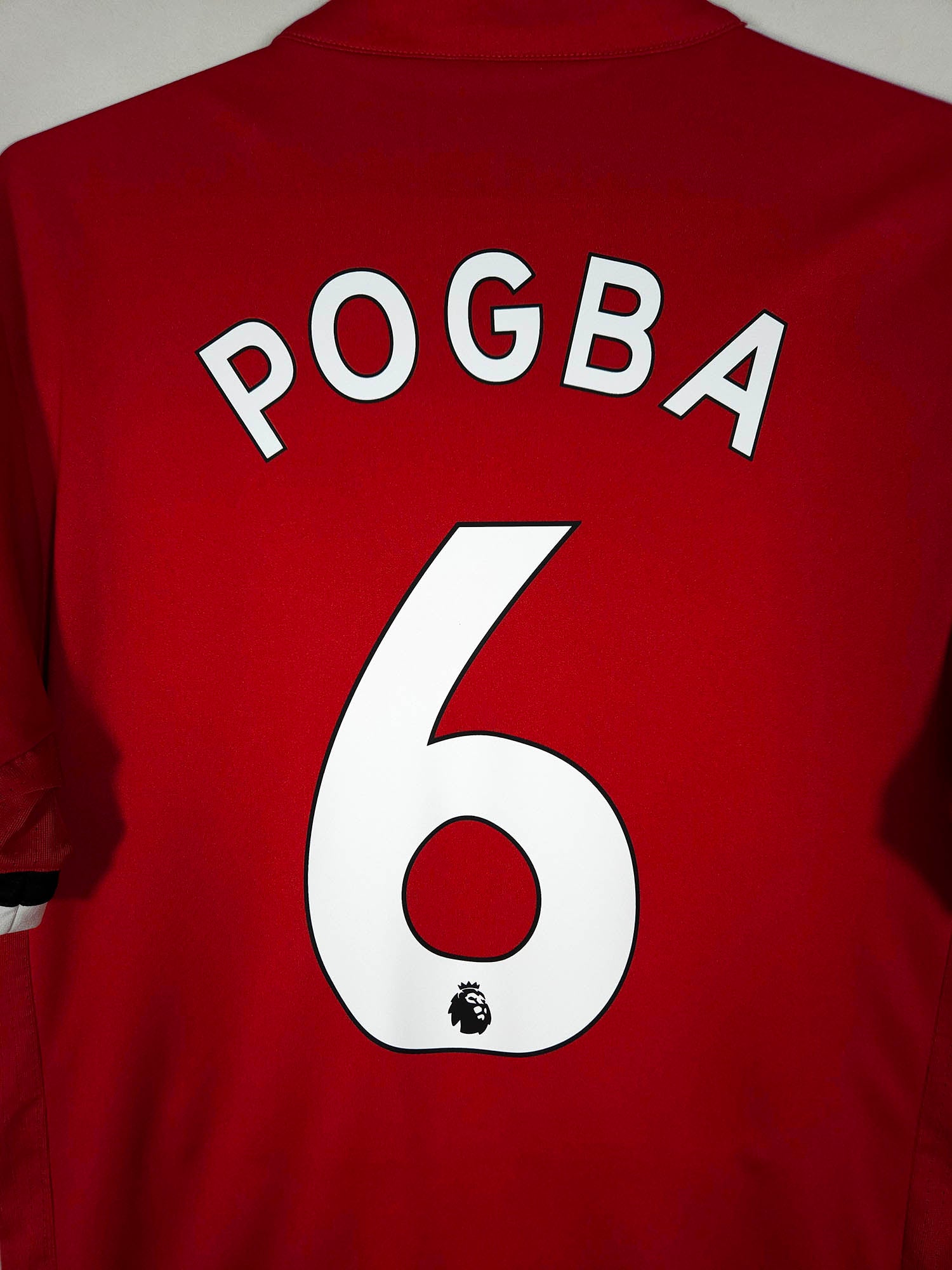 2017-18 Manchester United Thuisshirt Pogba #6
