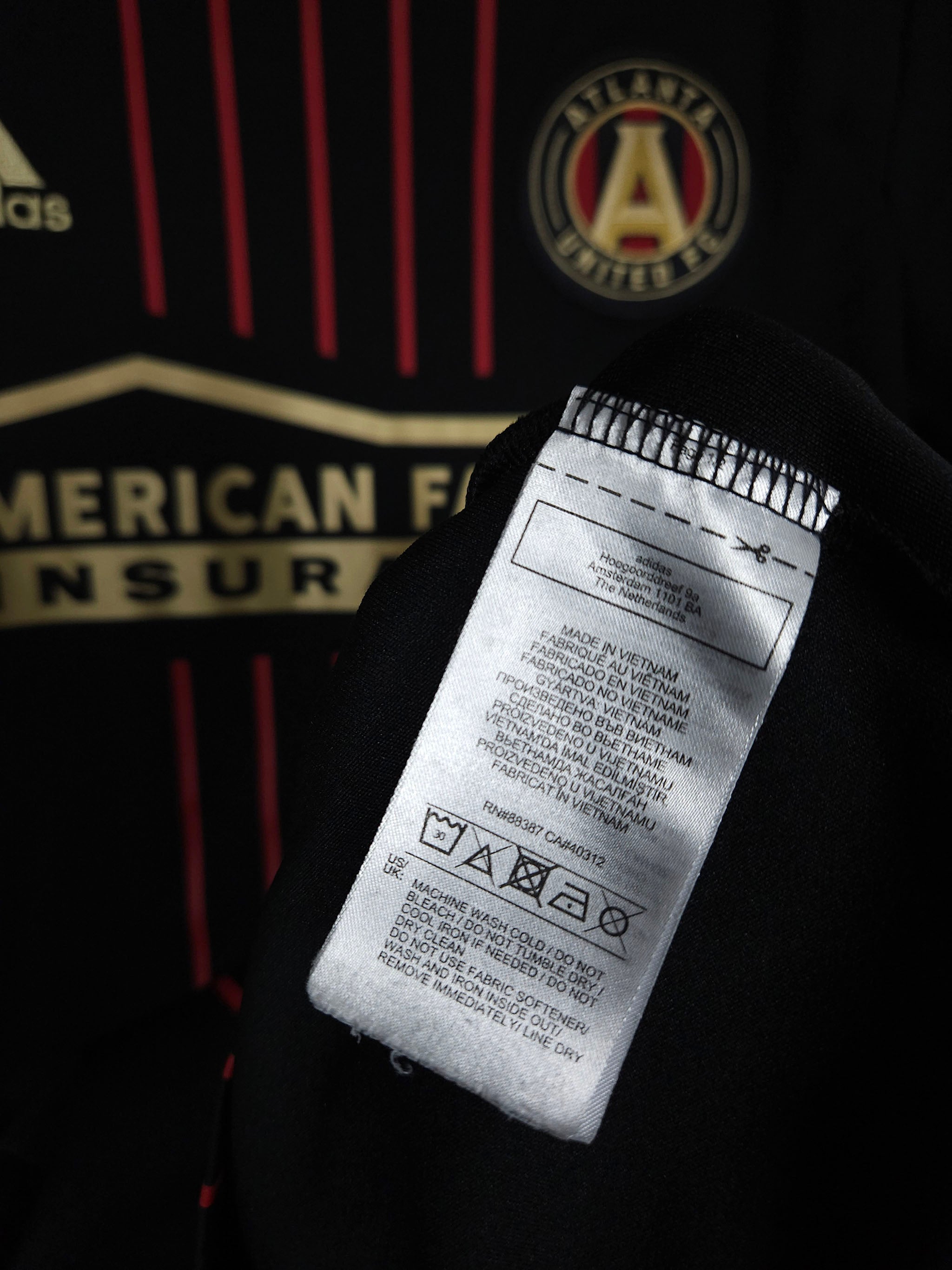 2021 Atlanta United Home Shirt detailed view 8