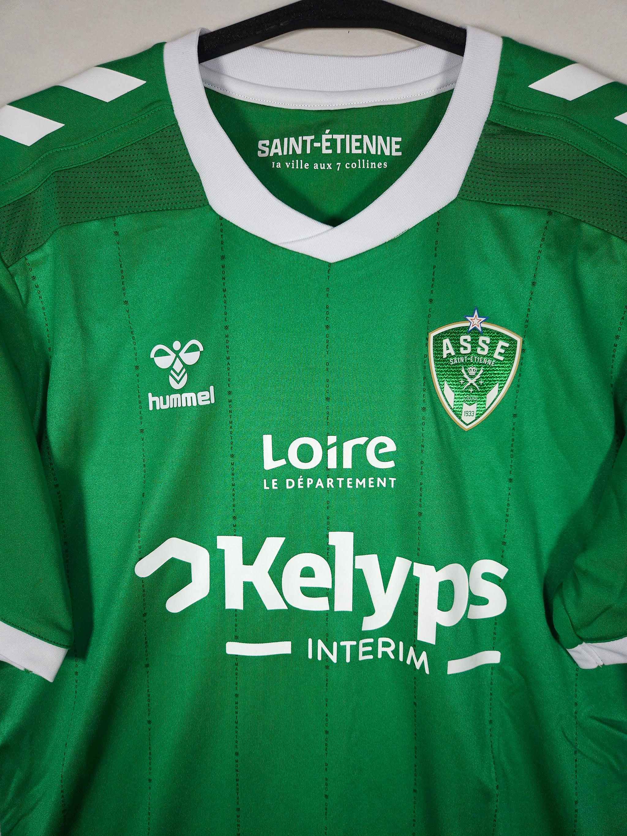2024-25 Saint-Etienne Home Shirt detailed view 1