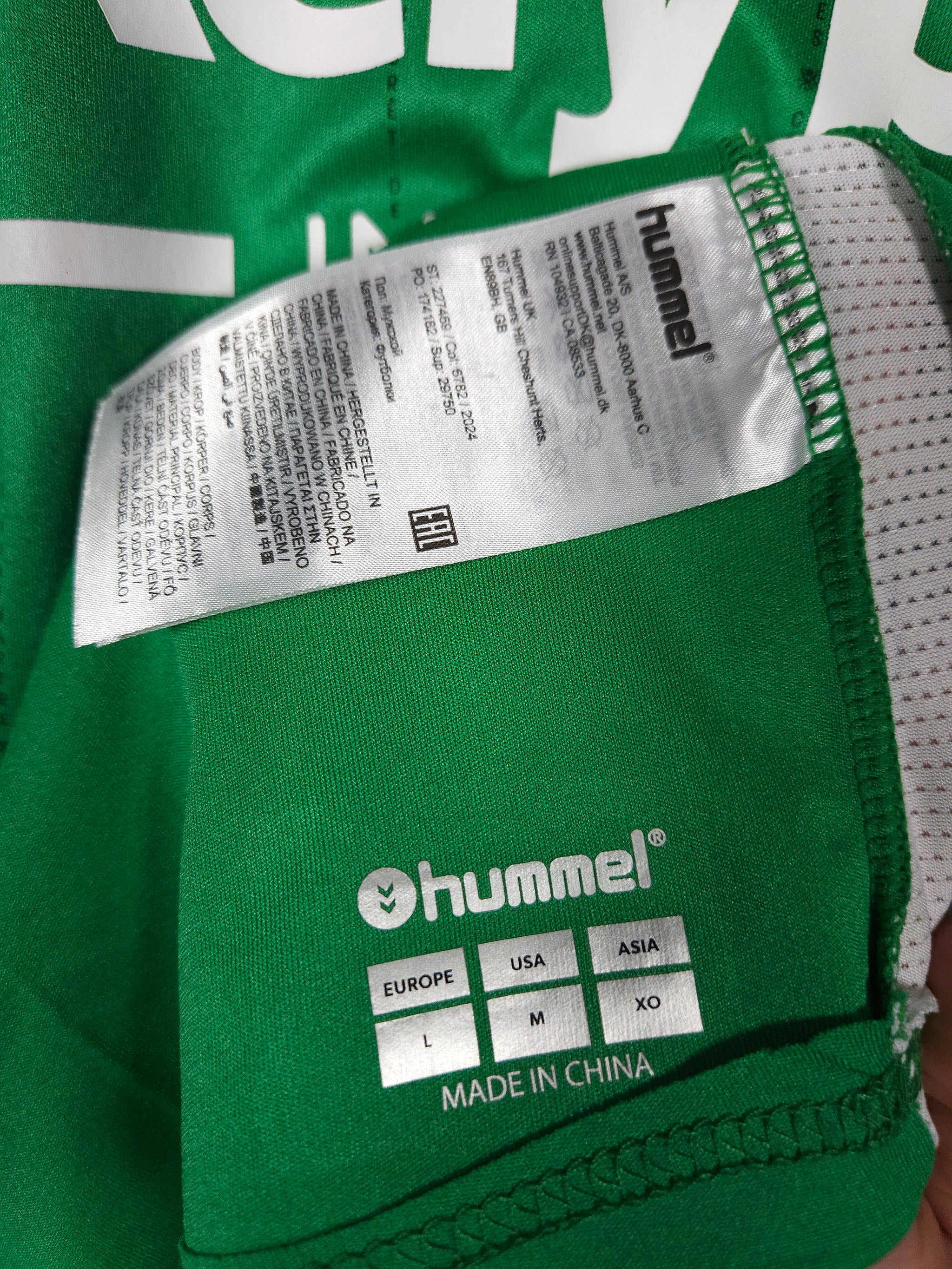 2024-25 Saint-Etienne Home Shirt detailed view 7