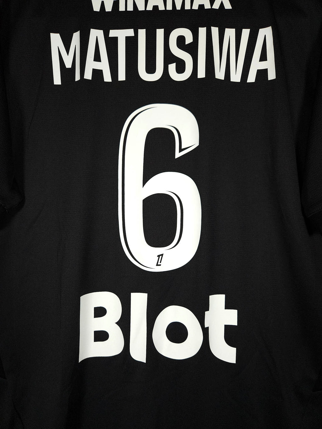 2024-25 Stade Rennais Third Shirt Matusiwa #6 - detailed view
