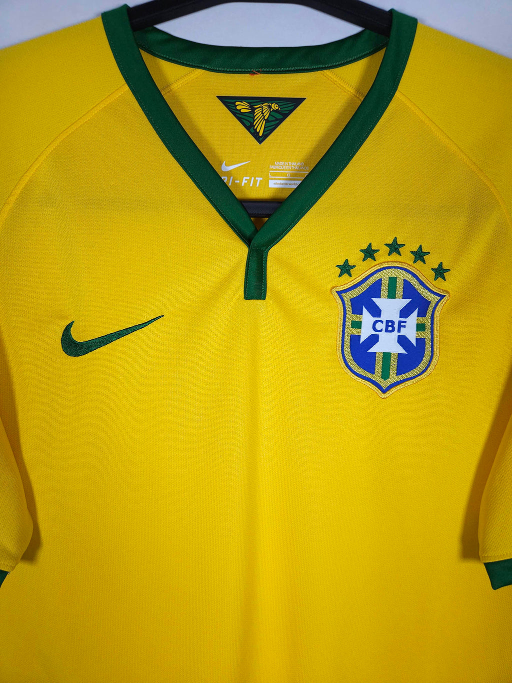 2014-15 Brazil Home Shirt - detailed view