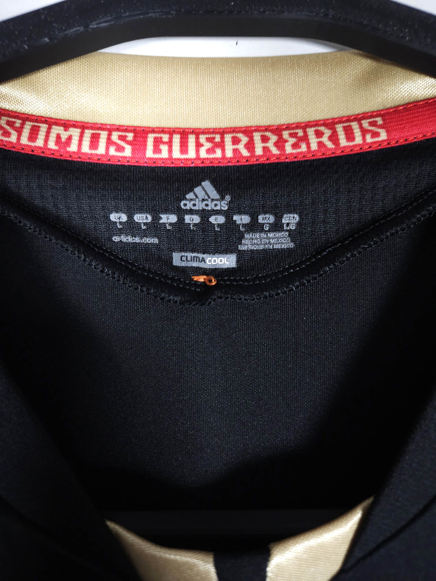 2011 Mexico Away Shirt detailed view 5