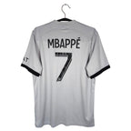 2022-23 Paris Saint-Germain Away Shirt Mbappé #7 - back view