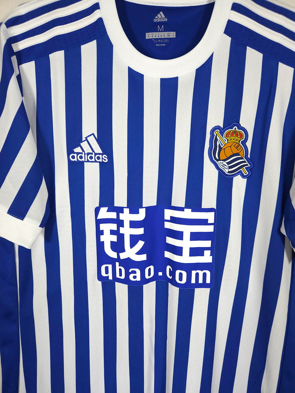 2017-18 Real Sociedad Home Shirt - detailed view