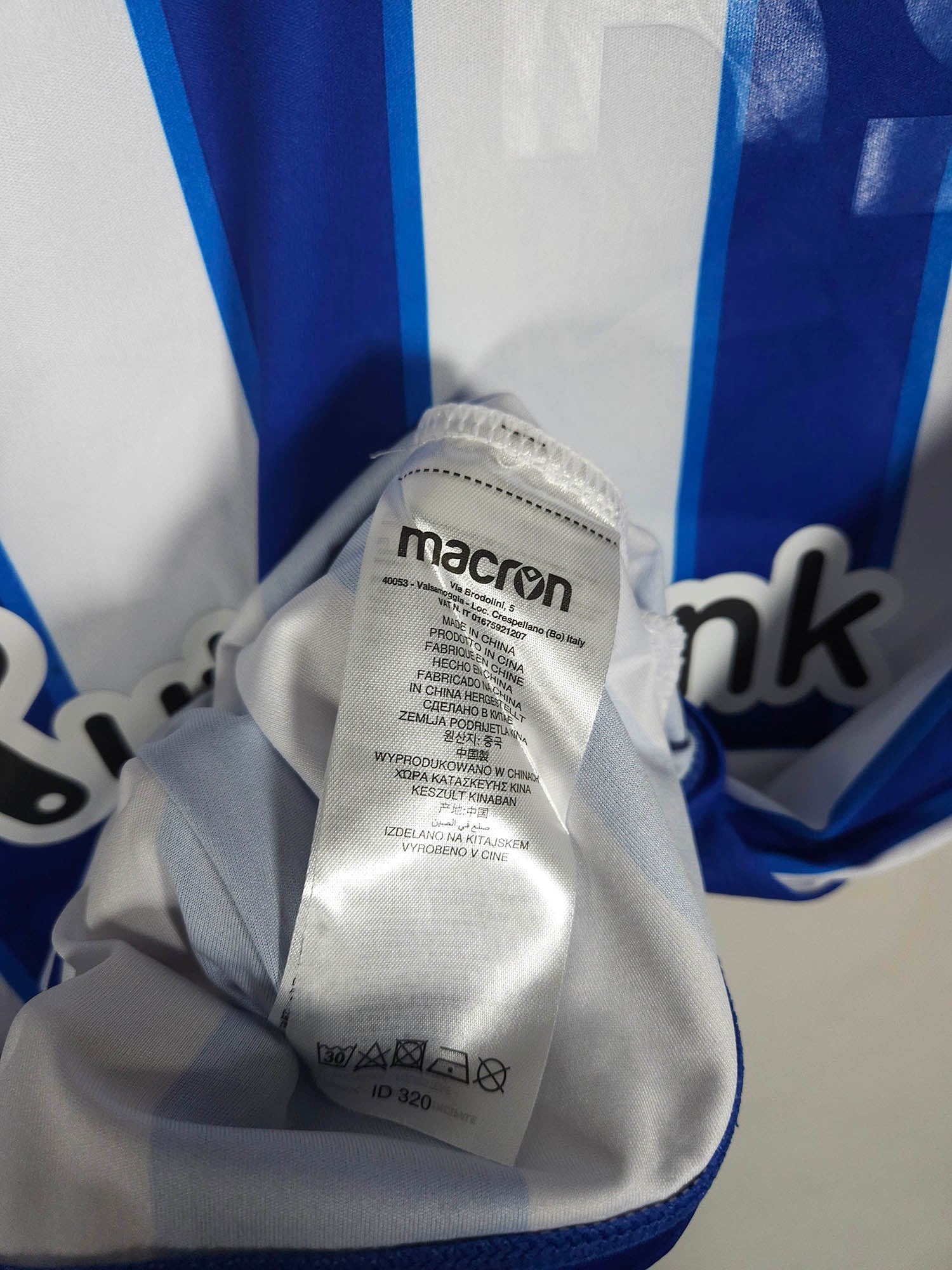 2020-21 Real Sociedad Home Shirt - detailed view