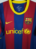 2010-11 Barcelona Home Shirt Messi #10 - detailed view