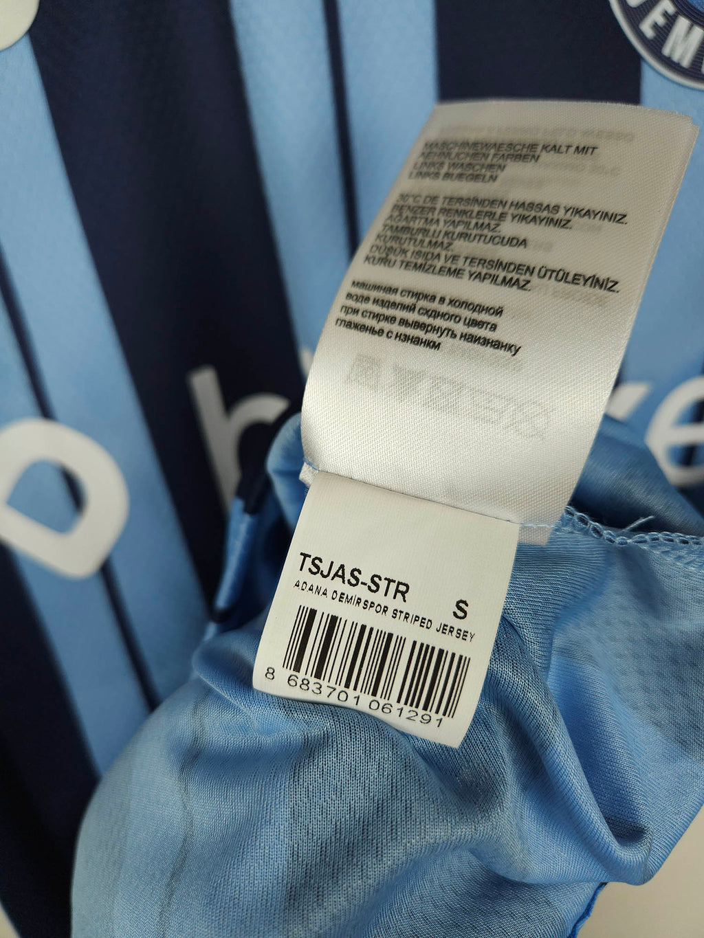 2023-24 Adana Demirspor Home Shirt Balotelli #9 - detailed view