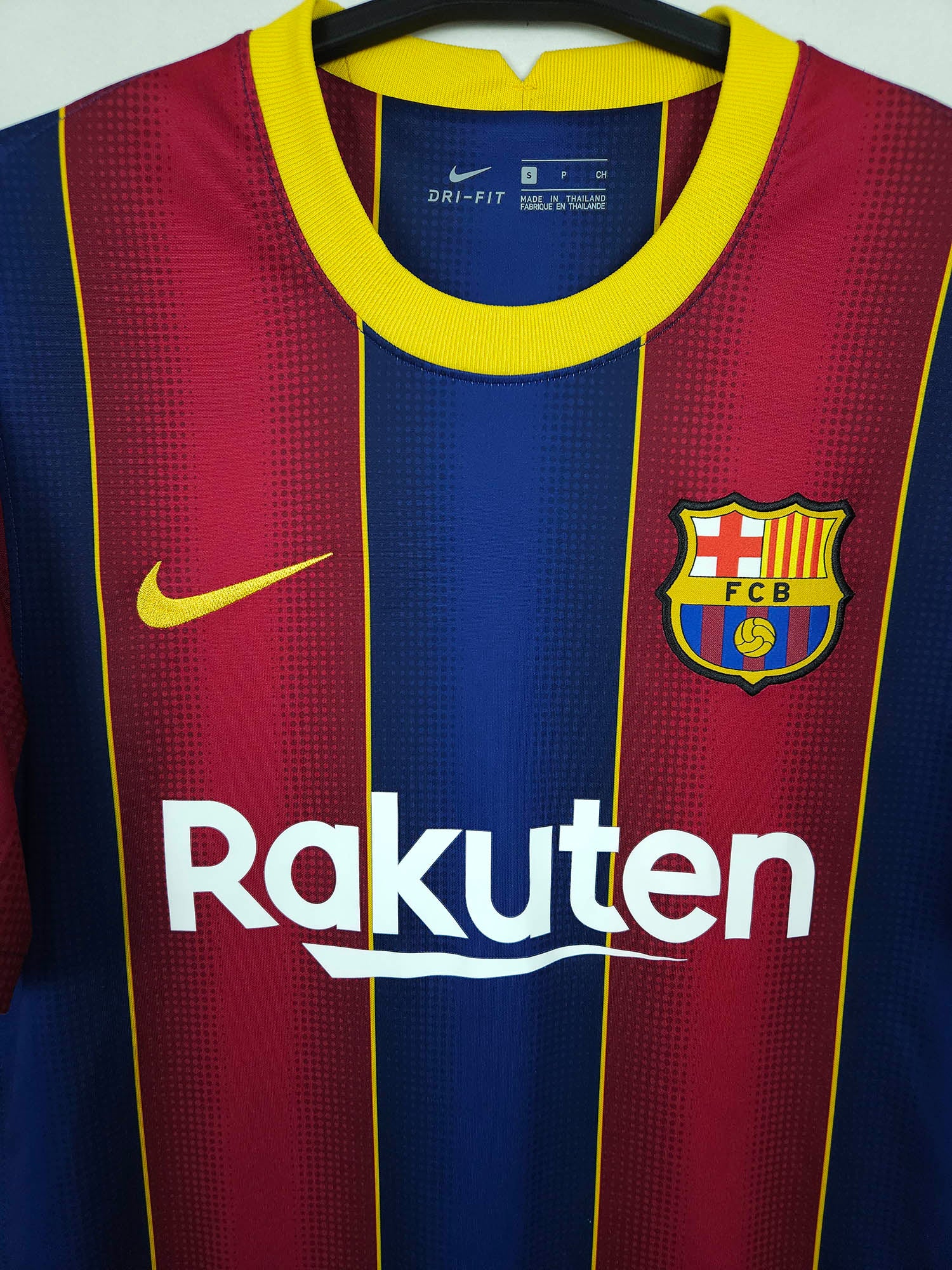 2020-21 Barcelona Thuisshirt Messi #10