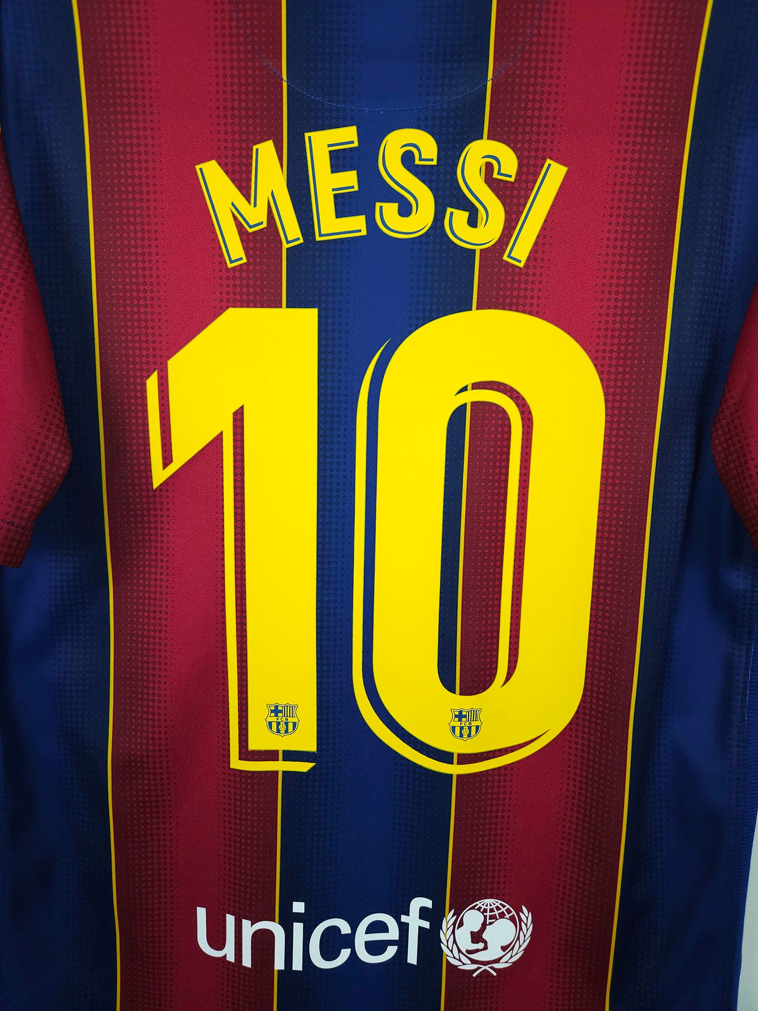 2020-21 Barcelona Thuisshirt Messi #10