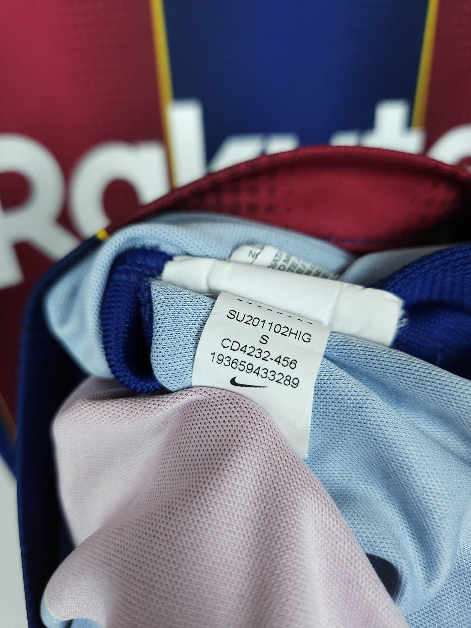 2020-21 Barcelona Thuisshirt Messi #10