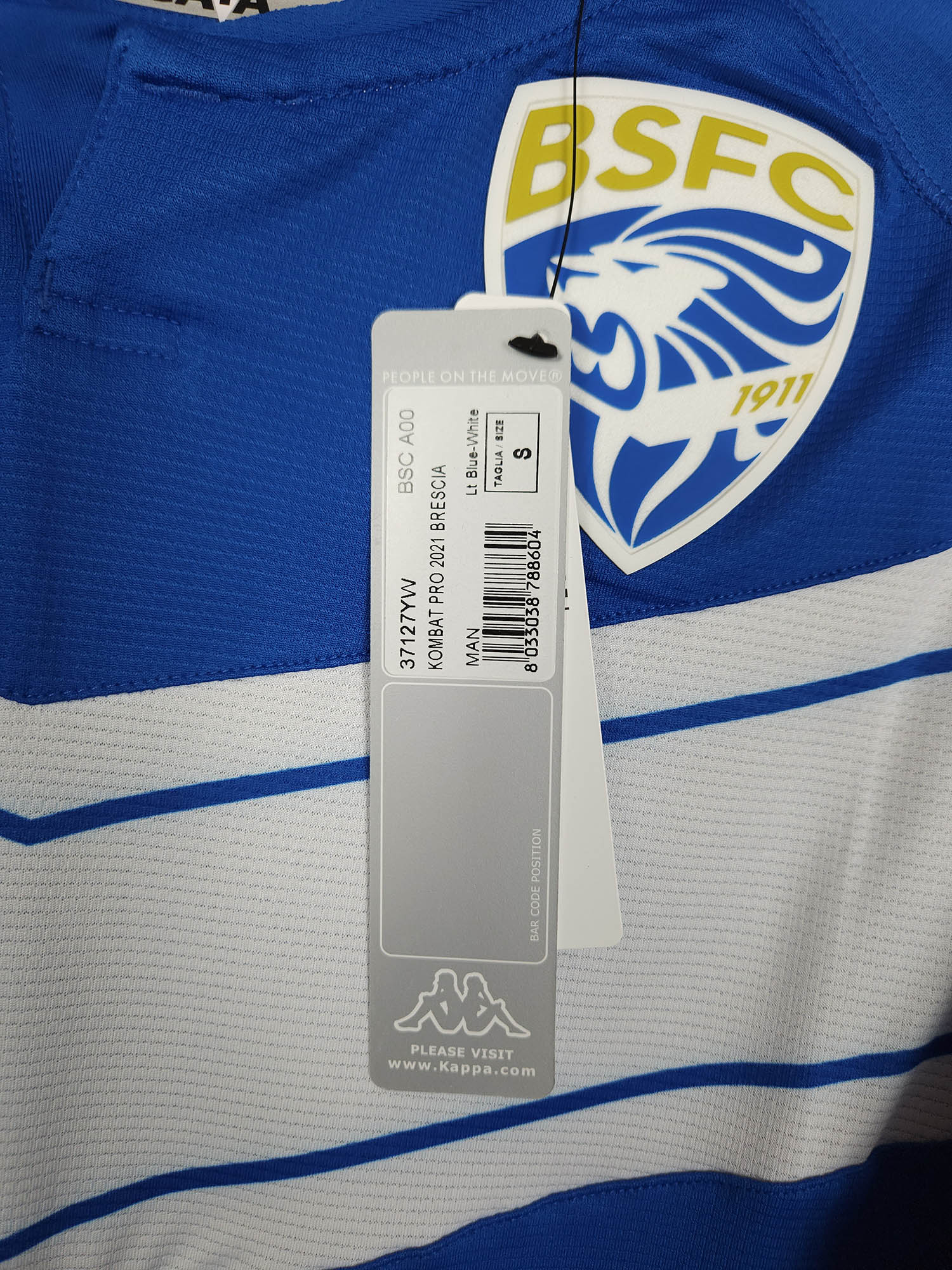 2020-21 Brescia Spelersversie Thuisshirt