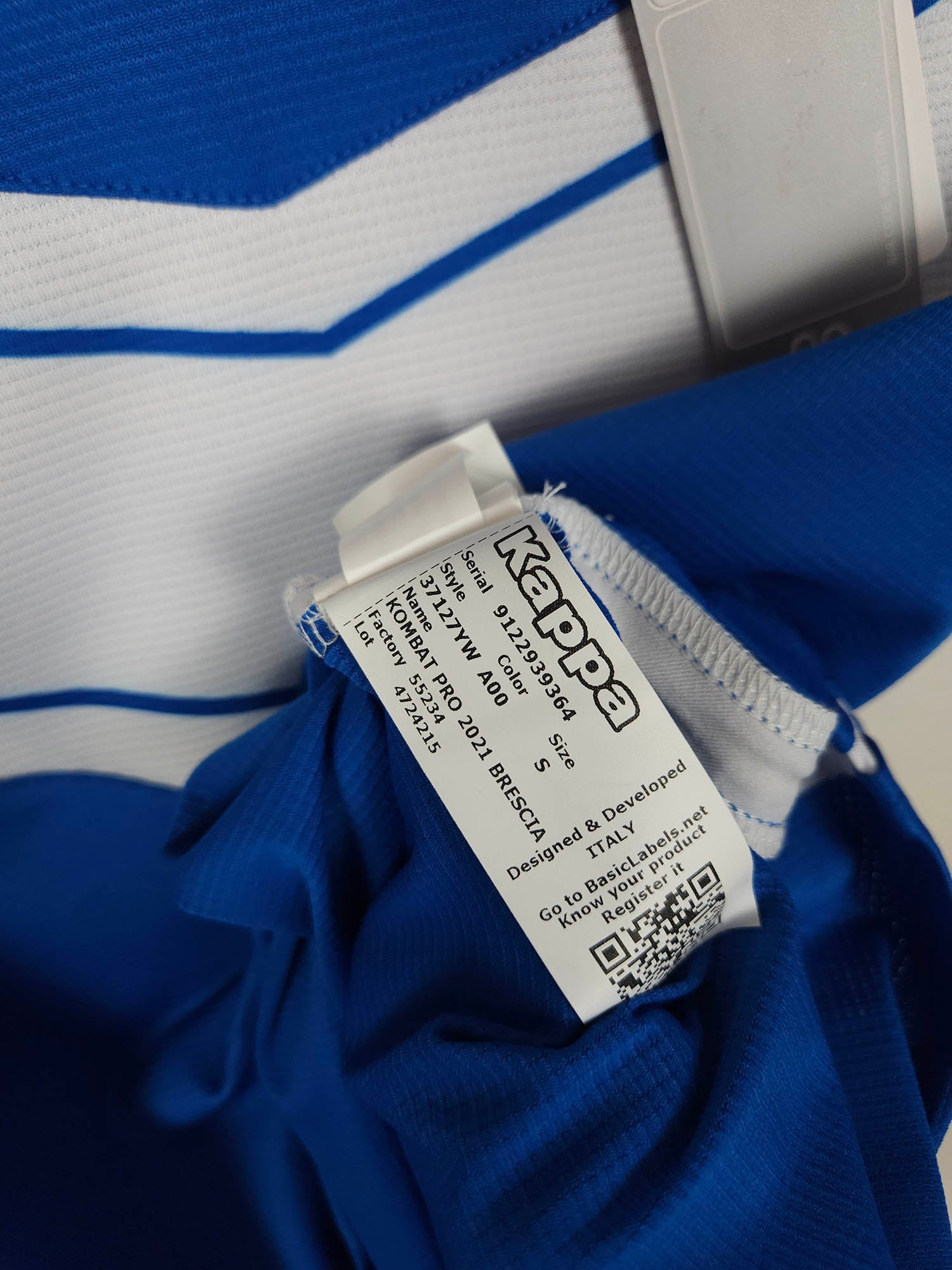 2020-21 Brescia Spelersversie Thuisshirt