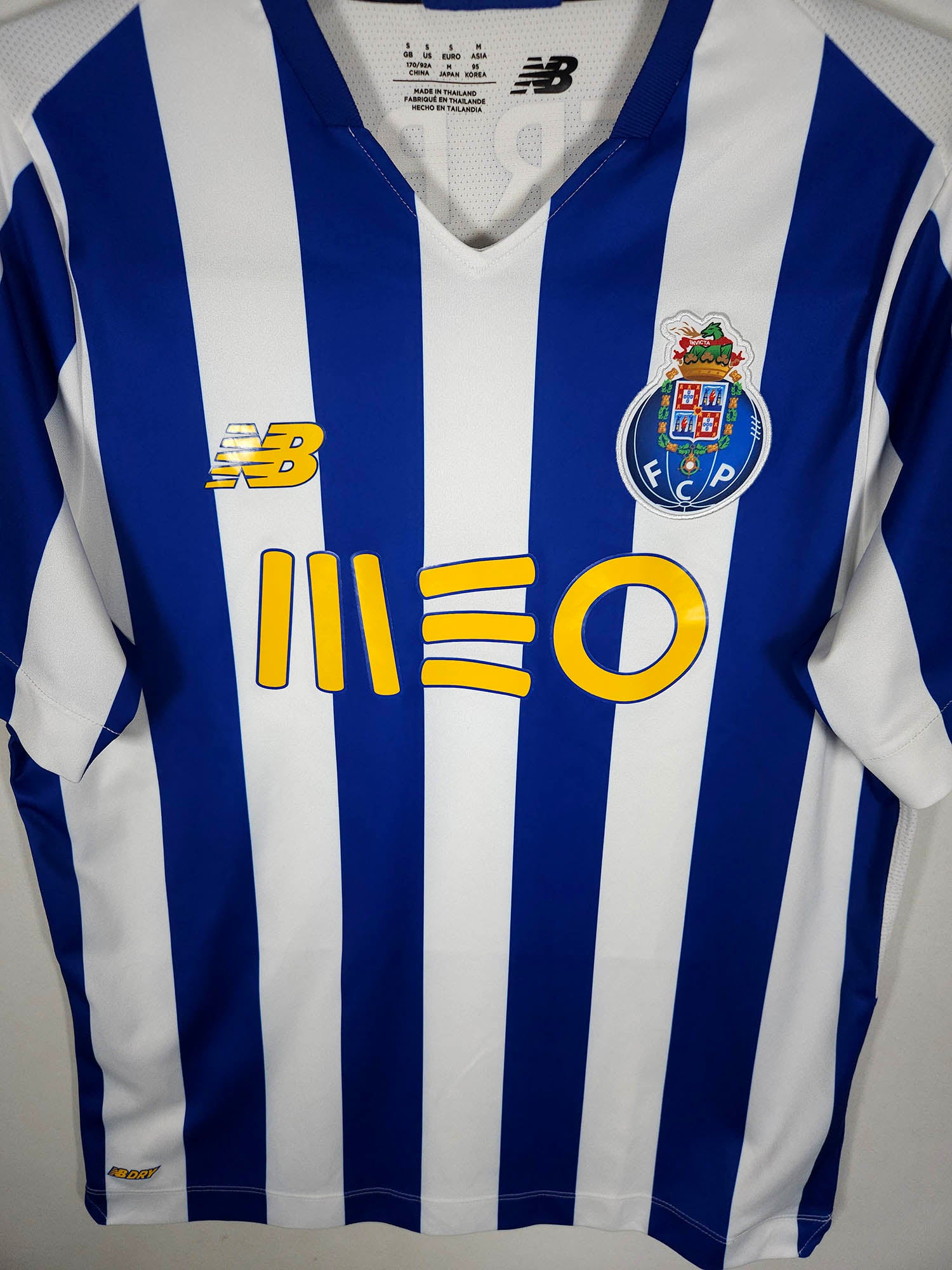2020-21 Porto Home Shirt detailed view 1